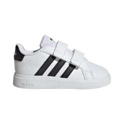 Sneakers bianche da Bambino adidas Grand Court 2.0 con strappo