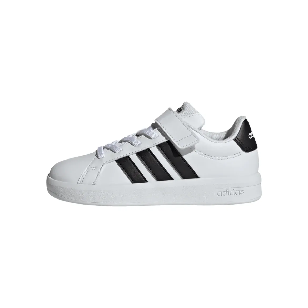 Sneakers bianche da Bambino con logo nero adidas Grand Court 3.0
