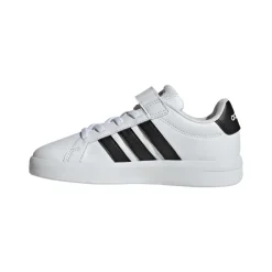 Sneakers bianche da Bambino con logo nero adidas Grand Court 3.0