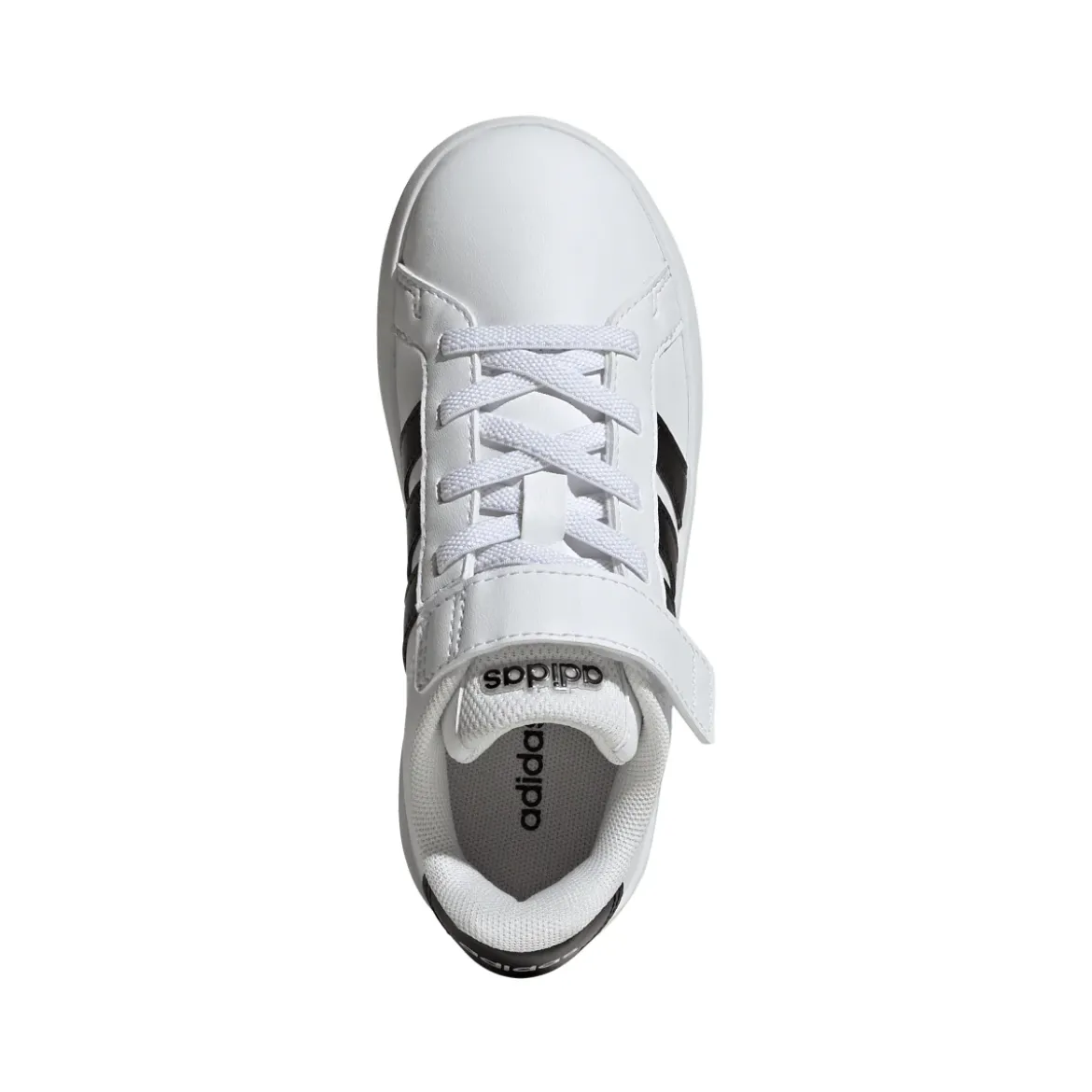 Sneakers bianche da Bambino con logo nero adidas Grand Court 3.0
