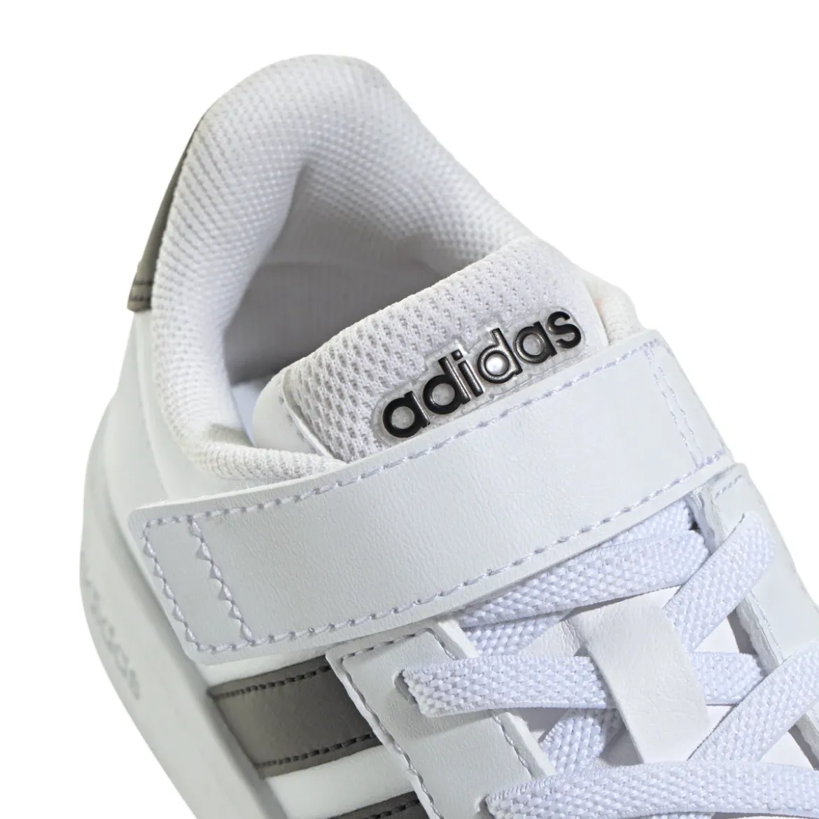 Sneakers bianche da Bambino con logo nero adidas Grand Court 3.0