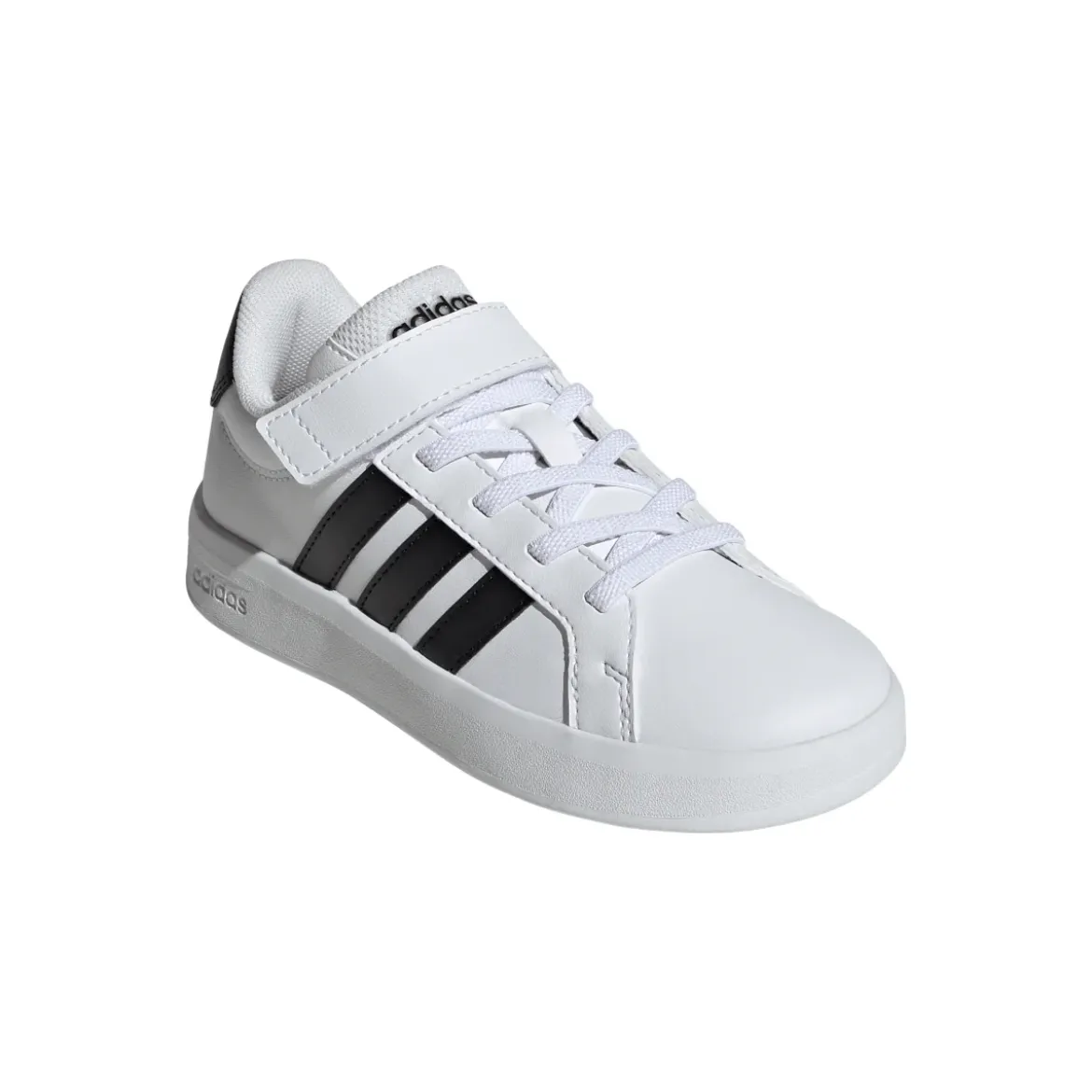 Sneakers bianche da Bambino con logo nero adidas Grand Court 3.0