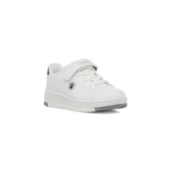 Sneakers bianche da Bambino Lumberjack con chiusura a strappo