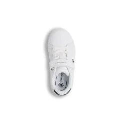 Sneakers bianche da Bambino Lumberjack con chiusura a strappo