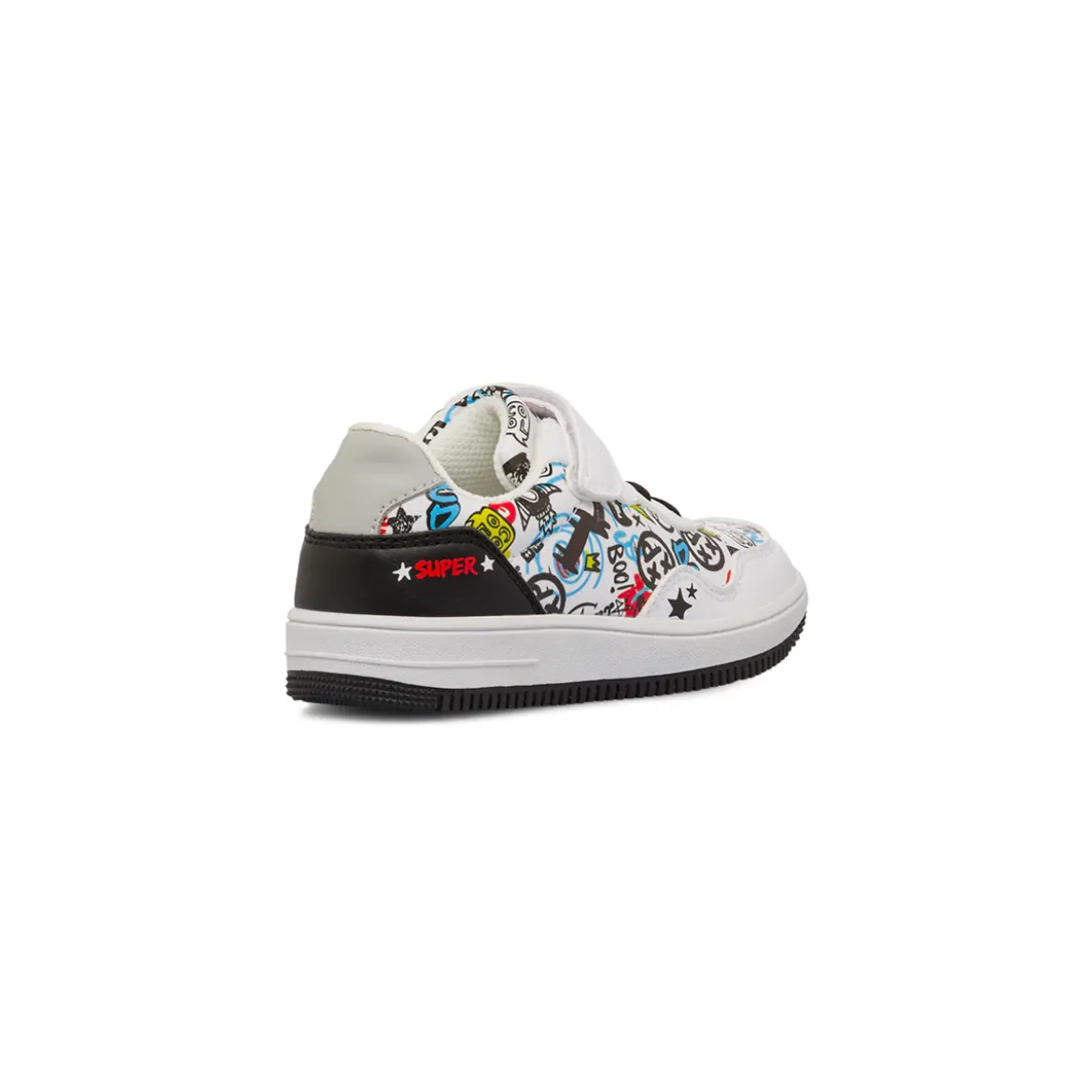 Sneakers bianche da Bambino Space Boy con stampe