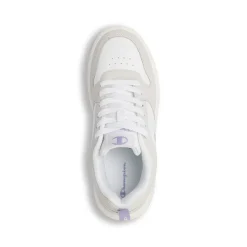 Sneakers bianche da Donna con dettagli effetto scamosciato Champion