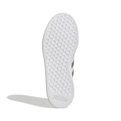 Sneakers bianche da donna con strisce a contrasto adidas Grand Court Base 2.0