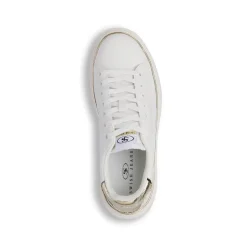 Sneakers bianche da Donna con dettagli oro Swish Jeans