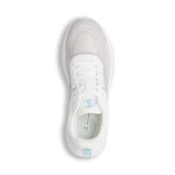 Sneakers bianche da Donna con inserti grigi e azzurri Champion Galactic Low