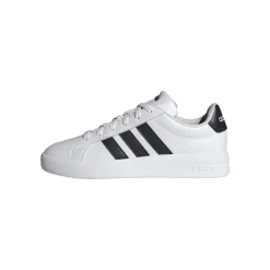 Sneakers bianche da Ragazzo con inserti neri adidas GRAND COURT 3.0