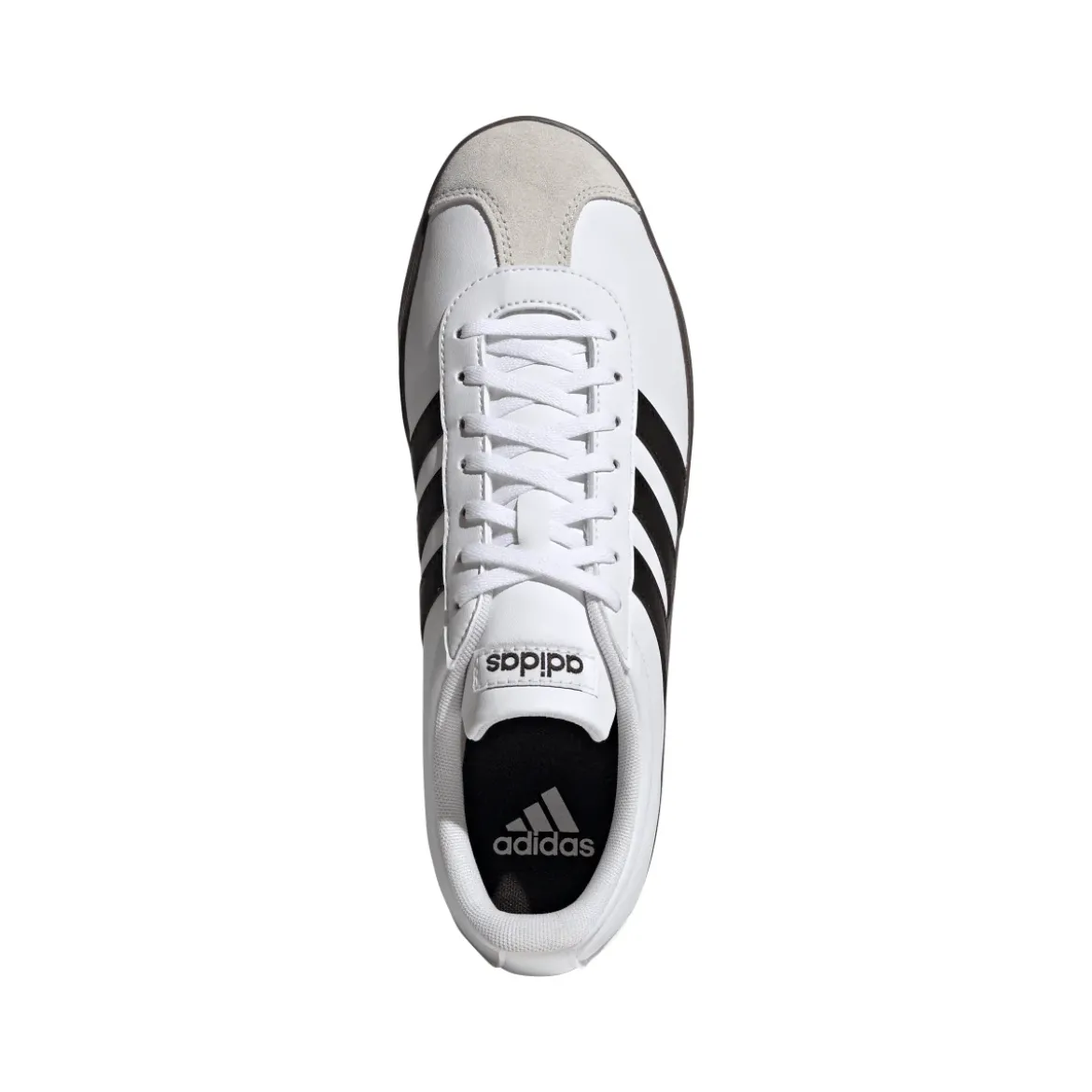 Sneakers bianche da Uomo adidas VL Court Base con strisce nere