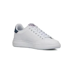 Sneakers bianche da Uomo con inserti blu e logo Nautica