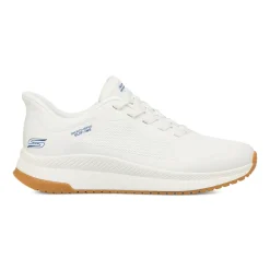 Sneakers bianche da Uomo con Memory Foam Skechers Bobs Slip-Ins