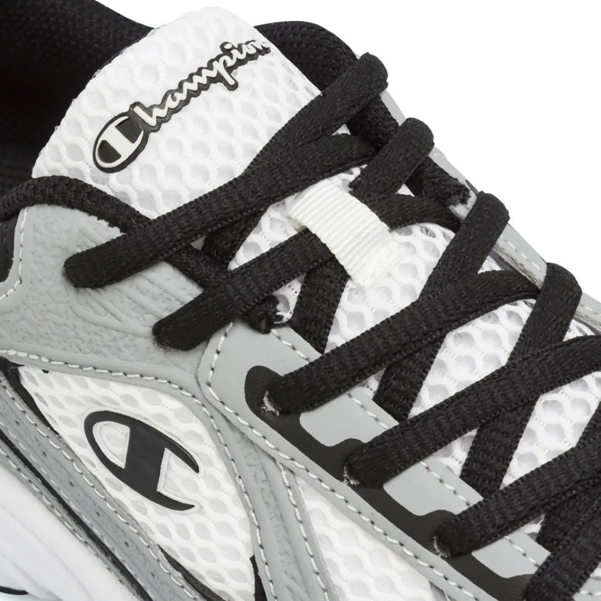 Sneakers Bianche da uomo in tessuto Mesh Champion RT25