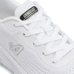 Sneakers bianche Donna in tessuto mesh con Memory Comfort Australian
