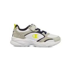 Sneakers bianche e beige chiaro da Bambino Champion Count B Ps Low