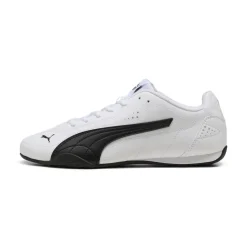 Sneakers bianche e nere da Uomo con logo PUMA CATCH