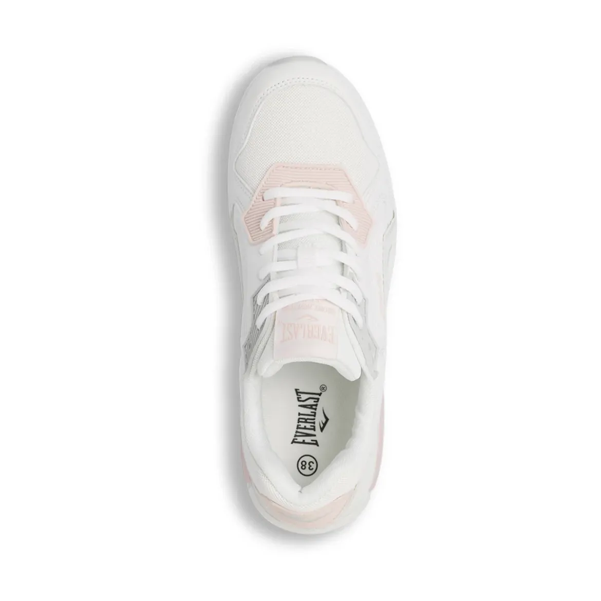Sneakers bianche e rosa da Donna con ammortizzazione ad aria Everlast