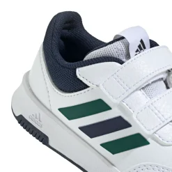 Sneakers bianche Primi Passi bambino con strappo adidas Tensaur 2.0
