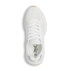 Sneakers bianche retro da Donna con inserti mesh Everlast