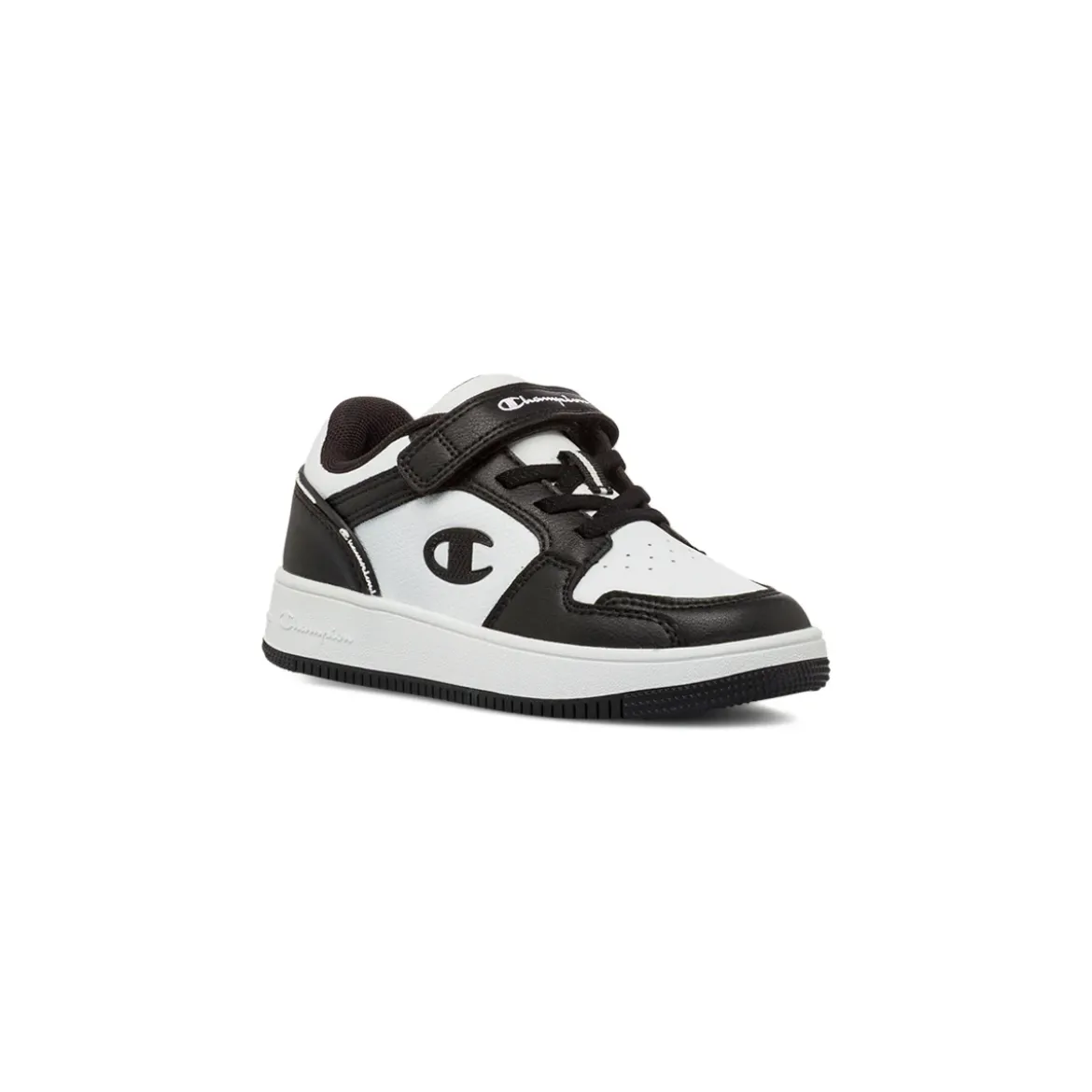 Sneakers bicolore bianche e nere da Bambino Champion