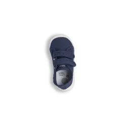 Sneakers blu Bambino in tela con doppia chiusura a strappo Chicco