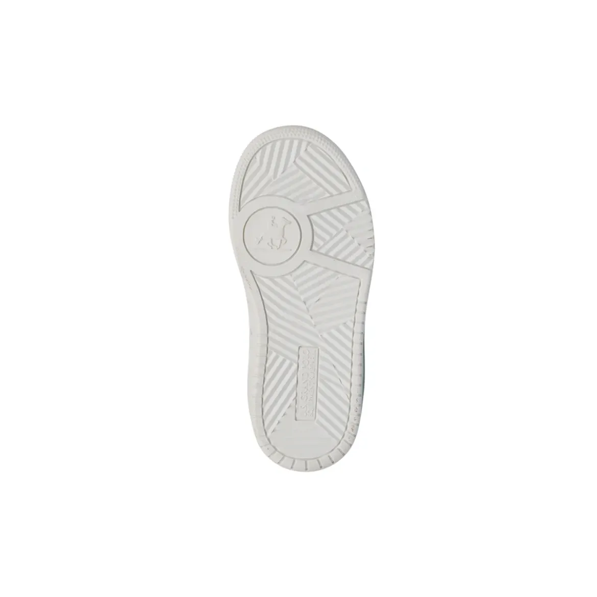 Sneakers blu con dettagli rossi da Bambino U.S. Grand Polo