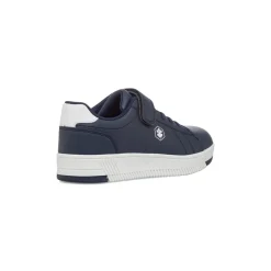 Sneakers blu da Bambino con chiusura a strappo Lumberjack