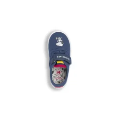 Sneakers blu da Bambino in tela con Snoopy Peanuts Lumberjack