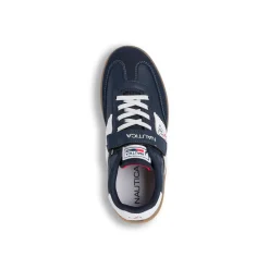 Sneakers blu da Ragazzo con chiusura a strappo Nautica