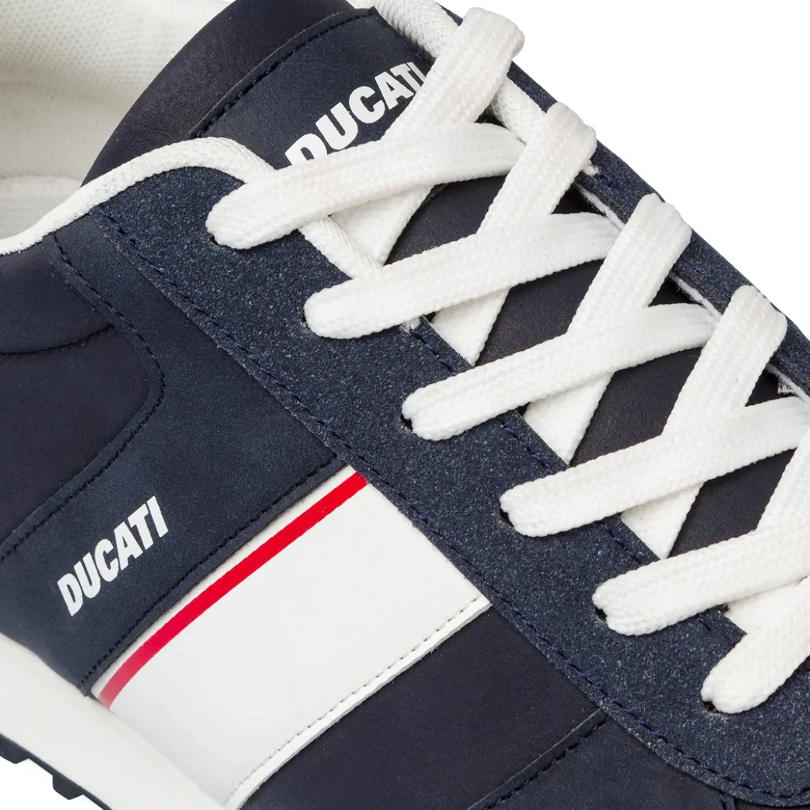 Sneakers blu da Uomo con dettaglio laterale Ducati