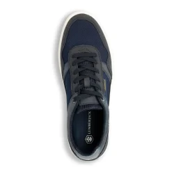 Sneakers Blu da Uomo con inserti in tessuto Lumberjack