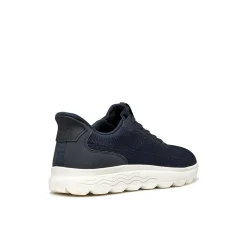 Sneakers Blu da Uomo in tessuto mesh traspirante Geox Fast In