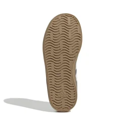 Sneakers blu e azzurre da ragazzo con strisce bianche adidas VL Court 3.0 K