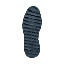 Sneakers Blu Uomo con effetto scamosciato e suola traspirante Geox Fast In