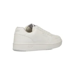 Sneakers casual bianche da Uomo con logo in metallo Gas