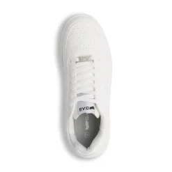 Sneakers casual bianche da Uomo con logo in metallo Gas