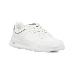 Sneakers casual bianche da Uomo con dettaglio grigio Lumberjack