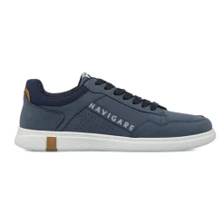Sneakers casual blu da Uomo con logo laterale Navigare