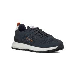 Sneakers casual blu navy da Uomo in tessuto Nautica