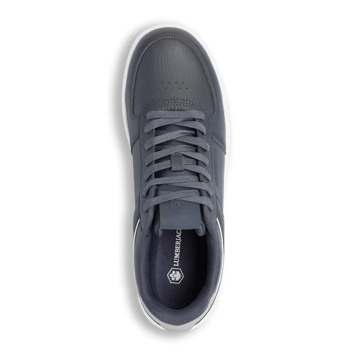 Sneakers casual blu navy da Uomo con dettaglio grigio Lumberjack
