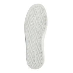 Sneakers casual da uomo bianche con talloncino blu navy Navigare
