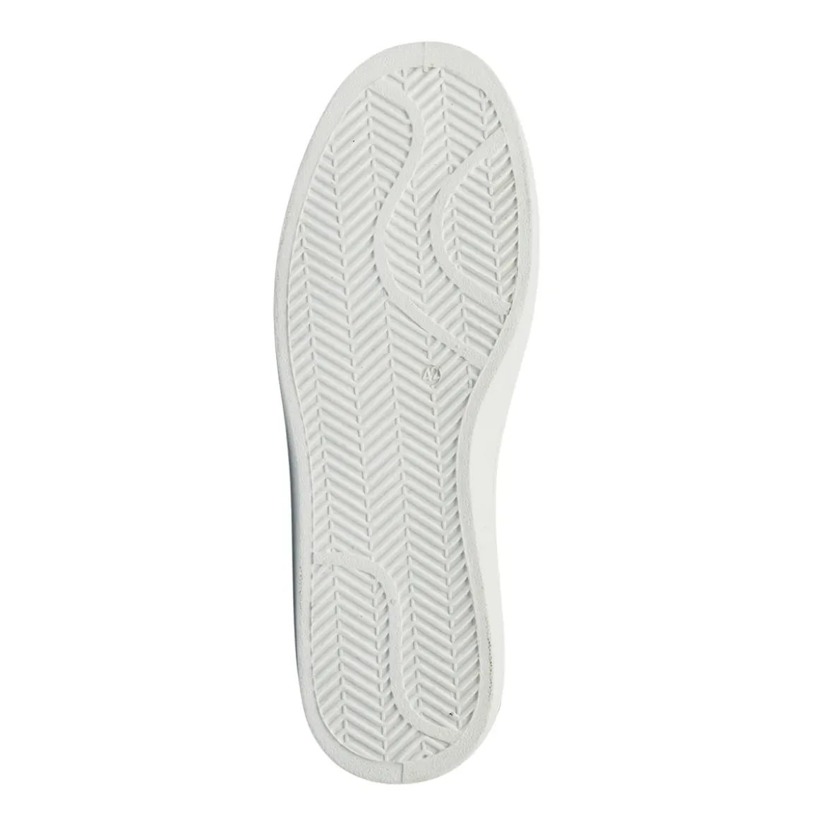 Sneakers casual da uomo bianche con talloncino blu navy Navigare