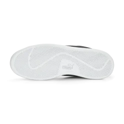 Sneakers casual da uomo in pelle scamosciata grigie e nere con logo Puma Smash 3.0