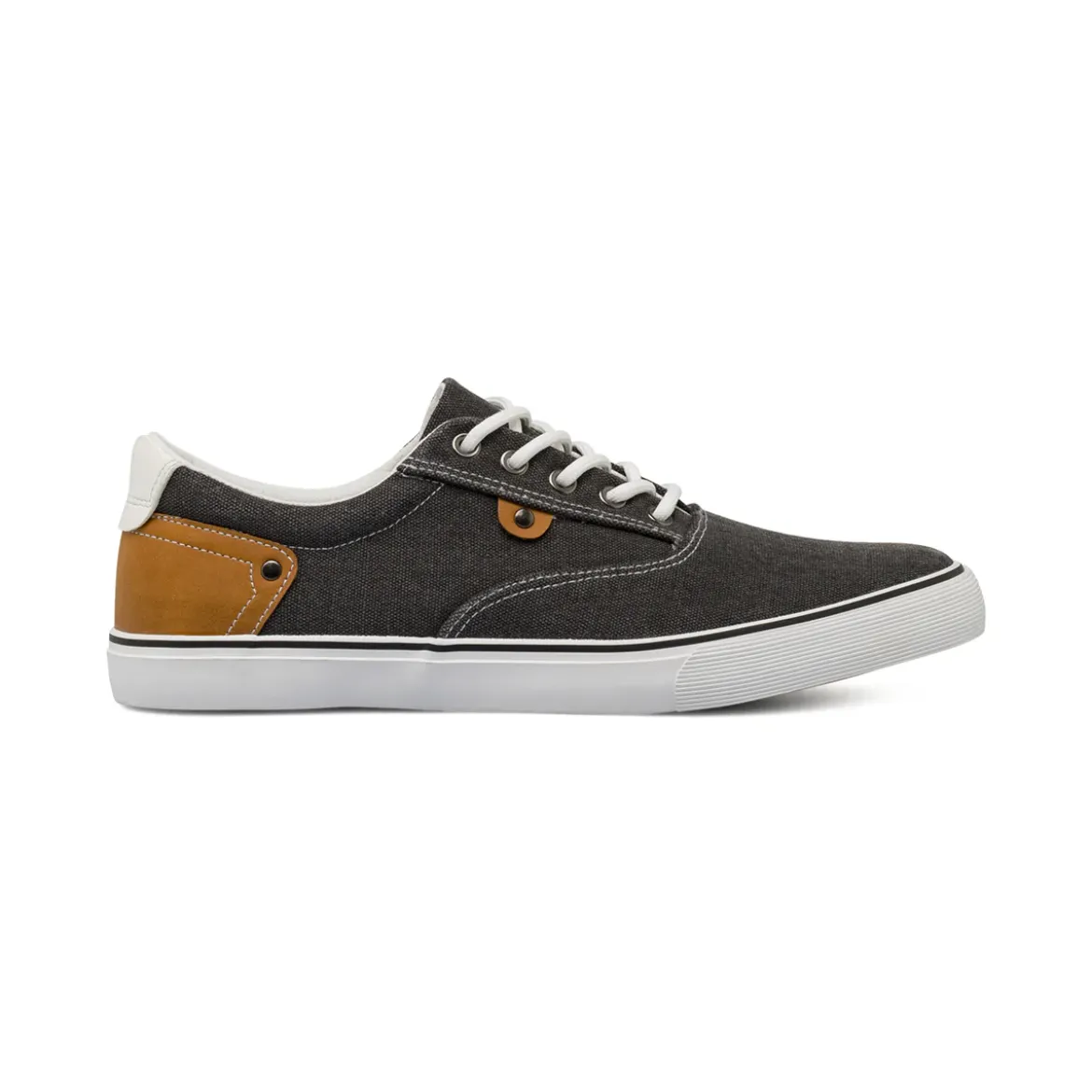 Sneakers casual da Uomo nere in tela effetto denim US Golf Club