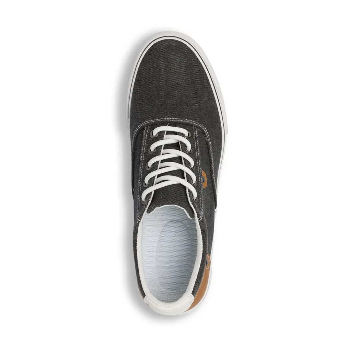 Sneakers casual da Uomo nere in tela effetto denim US Golf Club