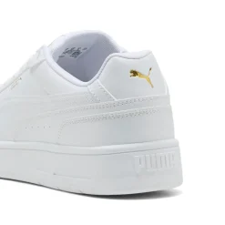Sneakers casual unisex bianche con logo dorato Puma Court Classico