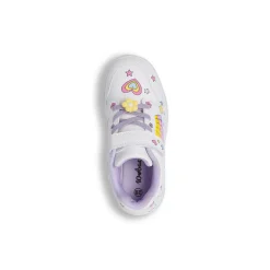 Sneakers da bambina Bianche con ali colorate Dieci Baci
