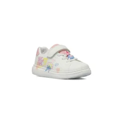 Sneakers da bambina bianche con dettagli colorati Le scarpe di Alice