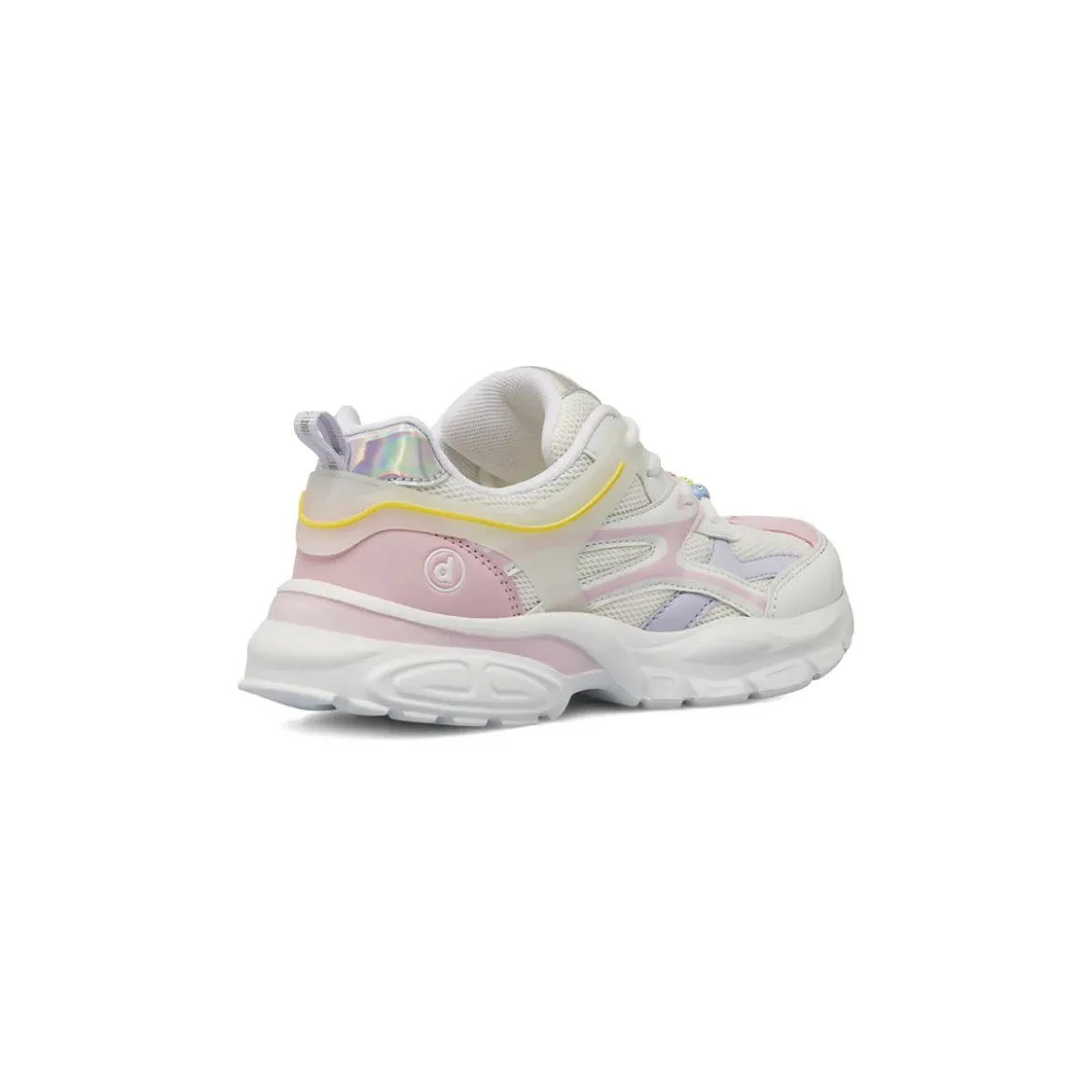 Sneakers da Bambina bianche con dettagli pastello Dimensione Danza